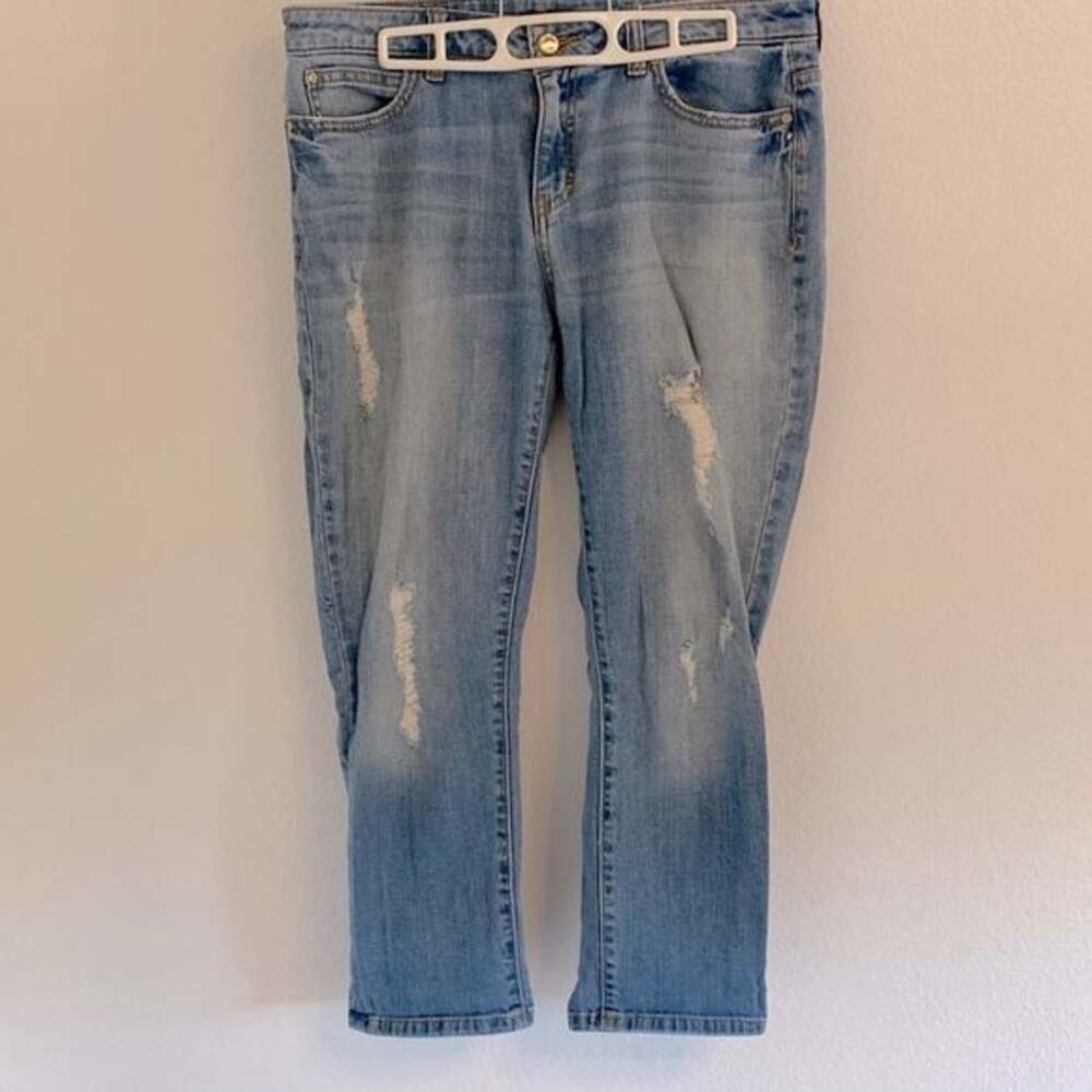 Pair of J Lo Distressed Jeans
